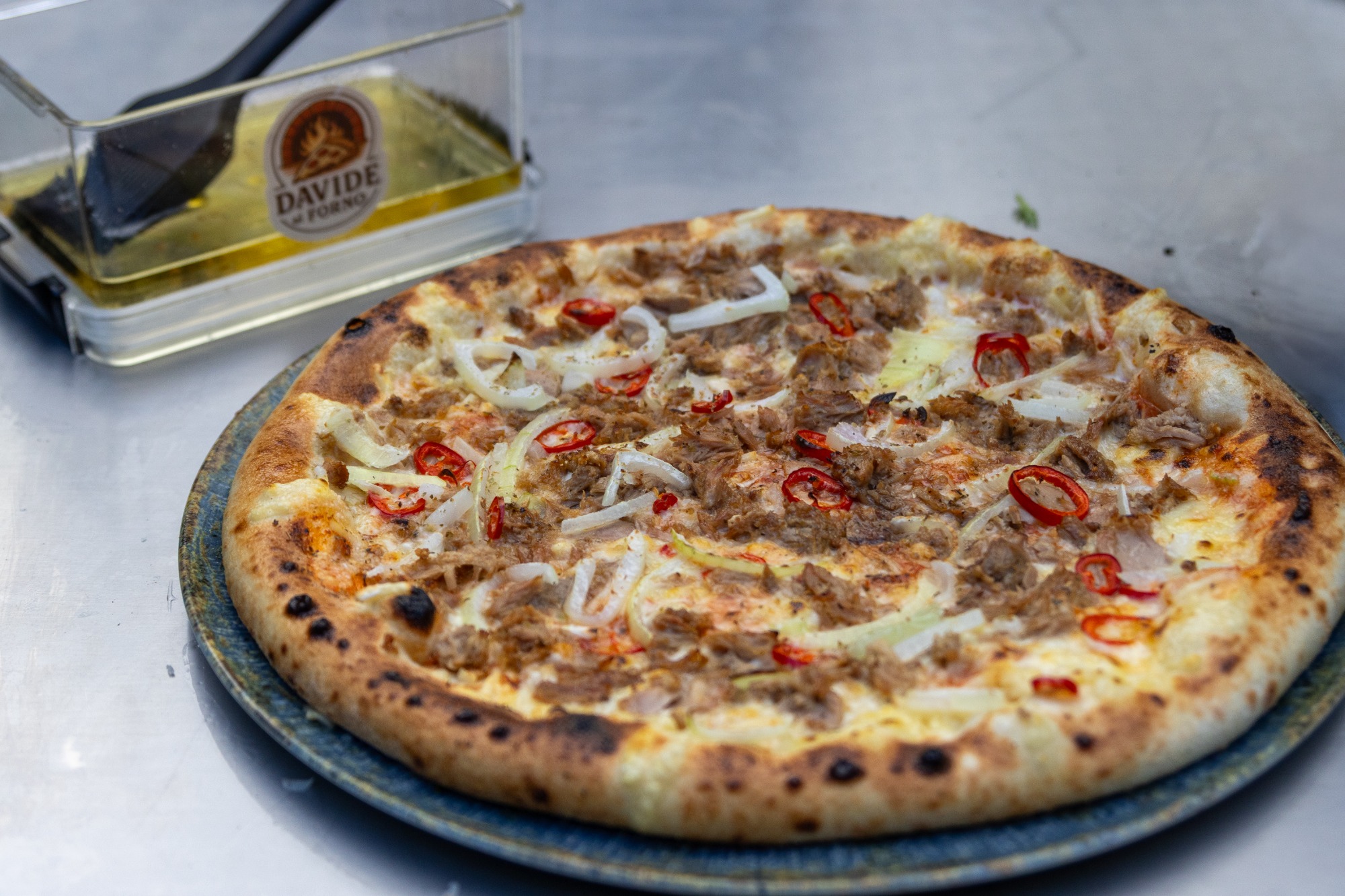 Cucina - Pizza Tonno Piccante